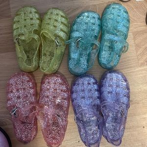 Lightly Used Little Girls Jellies
